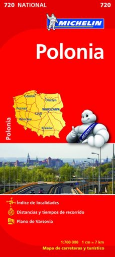 polonia 2012 (1:700000) (ref. 720) (mapa national)-9782067171572