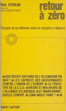 retour a zero (ebook)-paul stehlin-9782221213872