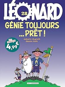 leonard. vol. 28. genie toujours... pret !-bob de groot-9782808218672