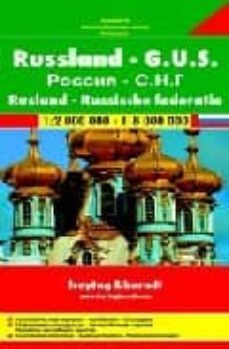 rusia-cis, mapa de carreteras (1:2000000 / 1:8000000) (freytag an d berndt)-9783850842372