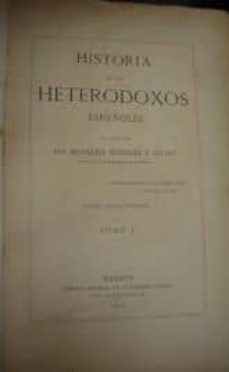 historia de los heterodoxos españoles (vol.i)-9788400072872