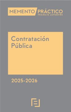 memento contratacion publica 2025-2026-9788410431072