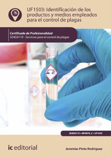 identificacion de los productos y medios empleados para el control de plagas. seag0110 (ebook)-9788411841672