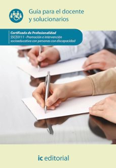 (i.b.d.) (ssce0111) promocion e intervencion socioeducativa con personas con discapacidad.-9788411843072