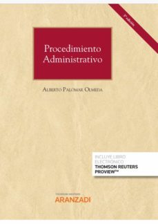 procedimiento administrativo-alberto palomar olmeda-9788413469072