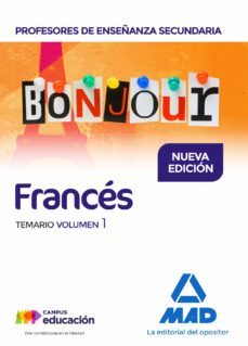 profesores de enseñanza secundaria frances: temario (vol. 1)-guillas laurence-9788414211472