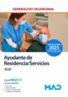 ayudante de residencia/servicios. test-9788414265772