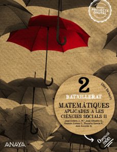 matematiques aplicades a les ciències socials ii 2º bachillerato illes balears operacio mon-9788414329672