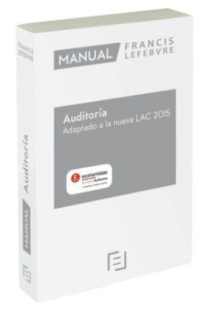manual de auditoria adaptado a la nueva lac 2015-9788416268672