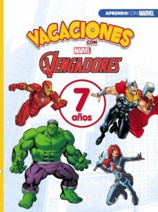 vacaciones con los vengadores. 7 años (aprendo con marvel)-9788417630072