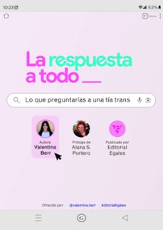 la respuesta a todo lo que preguntarias a una tia trans-valentina berr-9788419728272