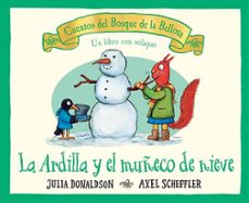 la ardilla y el muñeco de nieve (cuentos del bosque de la bellota )-9788426147172