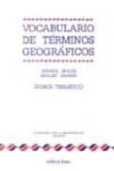 vocabulario de terminos geograficos-9788428106672