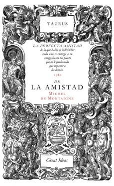 sobre la amistad-michel de montaigne-9788430616572