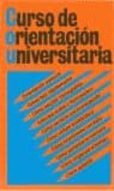 curso de orientacion universitaria-javier romero-9788435900072