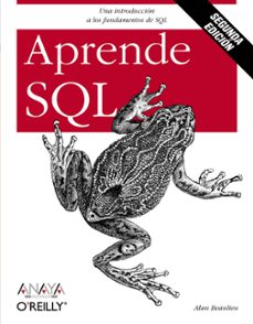 aprende sql (2ª ed.)-9788441526372