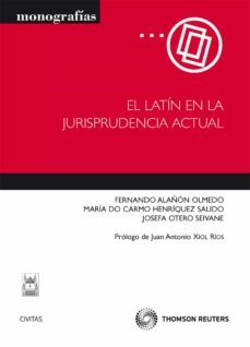 el latin en la jurisprudencia actual-9788447037872