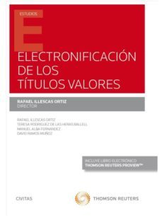 electronificacion de los titulos valores-9788447053872
