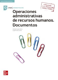 operaciones administrativas de recursos humanos. documentos. edición 2021-9788448622572