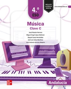 musica clave c 4º eso andalucia edicion lomloe-9788448645472