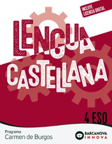 carmen de burgos 4º eso. lengua castellana innova 2-9788448962272