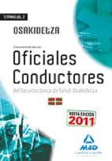 oficiales conductores del servicio vasco de salud-osakidetza tema rio ii (conocimiento del vehiculo)-9788467670172