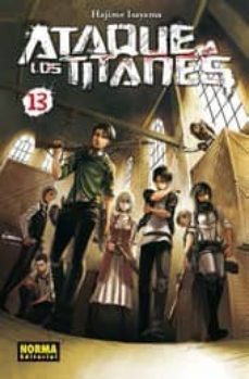 ataque a los titanes 13-hajime isayama-9788467918472