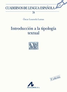 introduccion a la tipologia textual-9788476355572