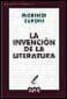 la invencion de la literatura-9788483063972