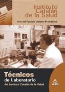 tecnico laboratorio ics: test temario juridico-9788483117972