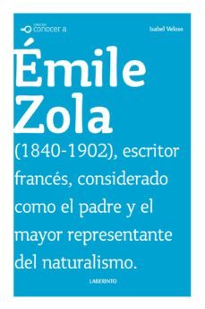 conocer a: emile zola-isabel veloso-9788484835172