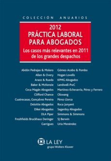 practica laboral para abogados 2012 (ebook)-salvador del rey guanter-9788490200872
