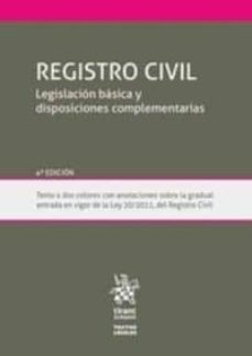 registro civil  4ª ed 2017-9788491692072