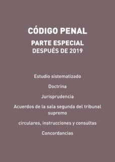 codigo penal. parte especial despues de 2019 (ebook)-gorgonio martinez atienza-9788494840272