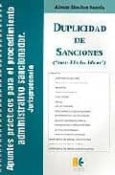duplicidad de sanciones (non bis in idem)-9788495028372