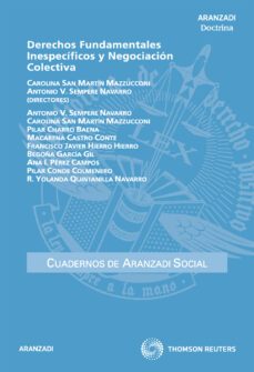 derechos fundamentales inespecificos y negociacion colectiva-9788499038872