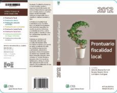 prontuario fiscalidad local 2012-9788499544472