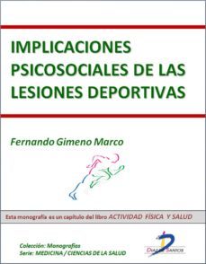 implicaciones psicosociales de las lesiones deportivas (ebook)-fernando gimeno-9788499695372