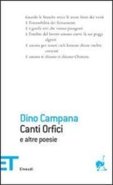 canti orfici.-9788806173272
