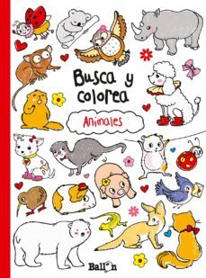 busca y colorea: animales-9789037493672