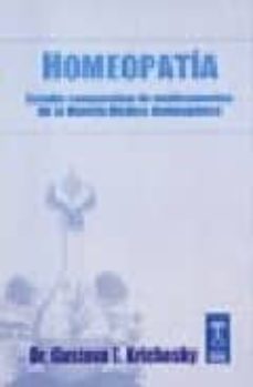 homeopatia: estudio comparativo de medicamentos de la materia med ica homeopatica-gustavo e. krichesky-9789501750072