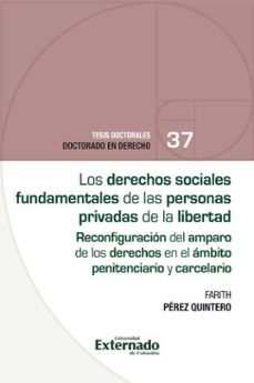 los derechos sociales fundamentales de las personas privadas de la libertad (ebook)-farith pérez quintero-9789585063372