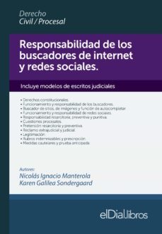 responsabilidad de los buscadores de internet y redes sociales (ebook)-nicolas i. manterola-karen galilea sondergaard-9789878343372