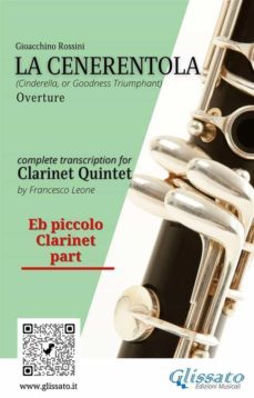 eb piccolo clarinet part of "la cenerentola" for clarinet quintet (ebook)-9791220869072