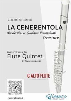 la cenerentola - flute quintet (g alto flute) (ebook)-9791220886772