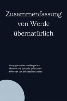 zusammenfassung von werde ubernaturlich (ebook)-9791222036472