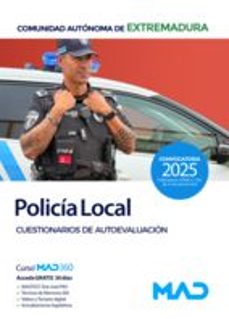policia local de extremadura. cuestionarios de autoevaluacion-9791370281472