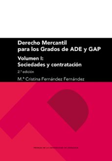 derecho mercantil para los grados de ade y gap-m.ª cristina fernandez fernandez-9791387705572