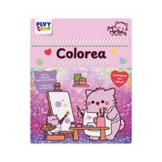 colorea dibujos brillantes - pembe the pink cat-9791387844172