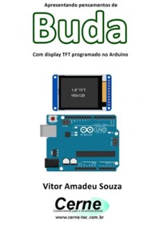 apresentando pensamentos de buda com display tft programado no arduino (ebook)-vitor amadeu souza-3410002611482